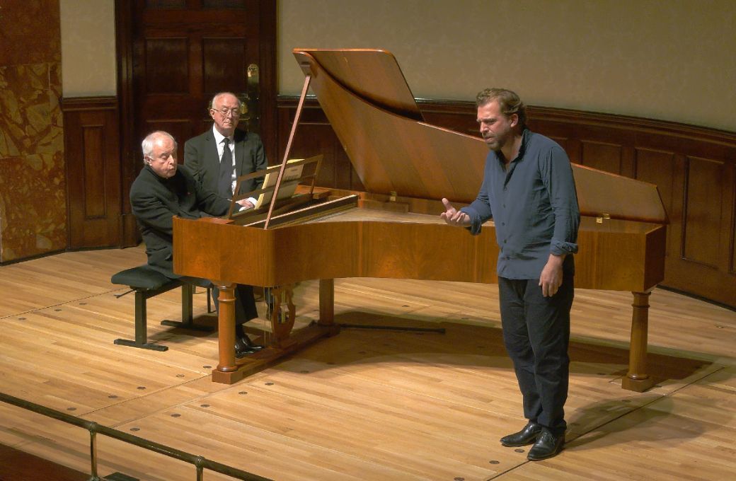 Sir András Schiff and Julian Prégardien © The Wigmore Hall Trust