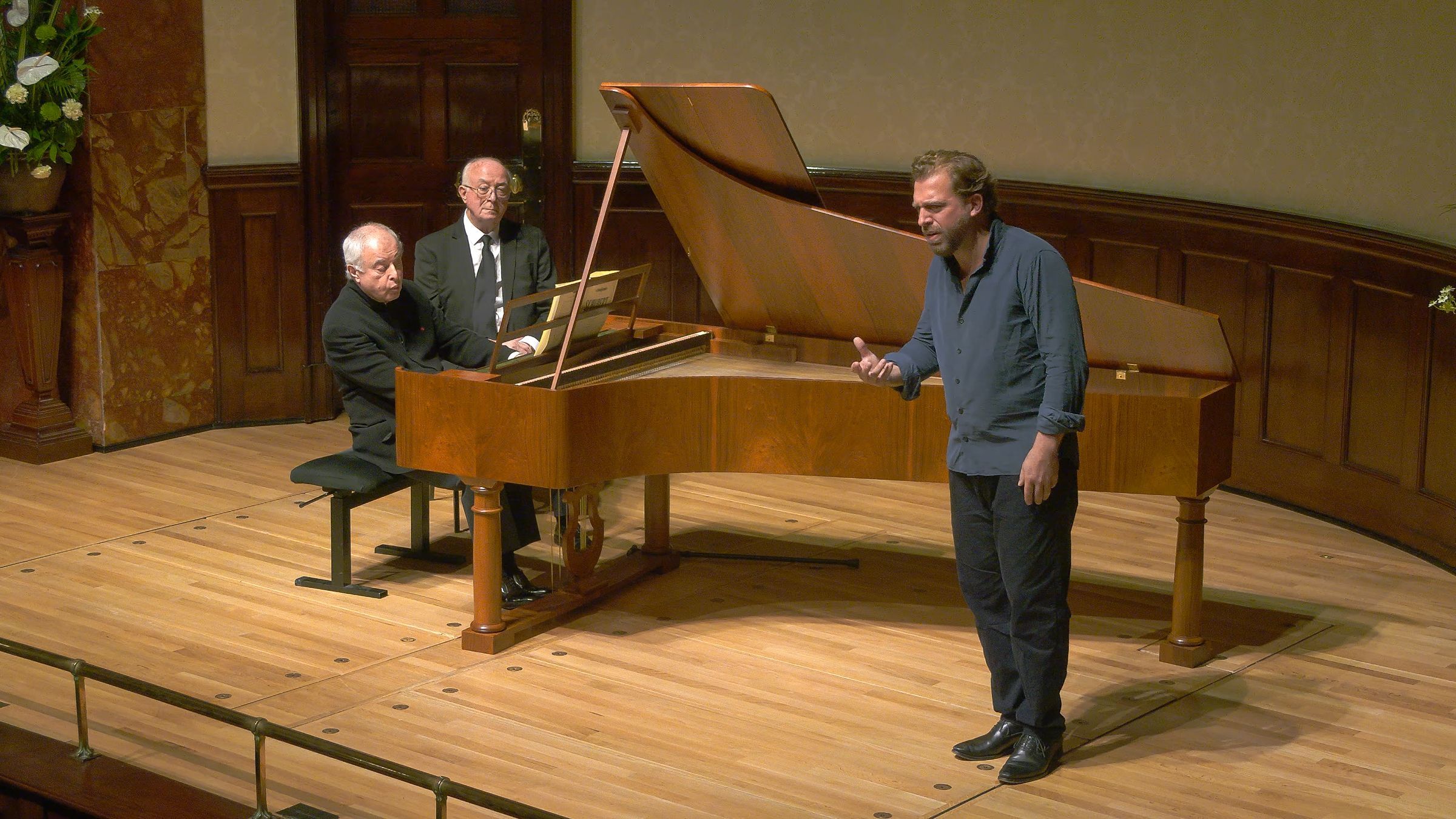 Sir András Schiff and Julian Prégardien © The Wigmore Hall Trust