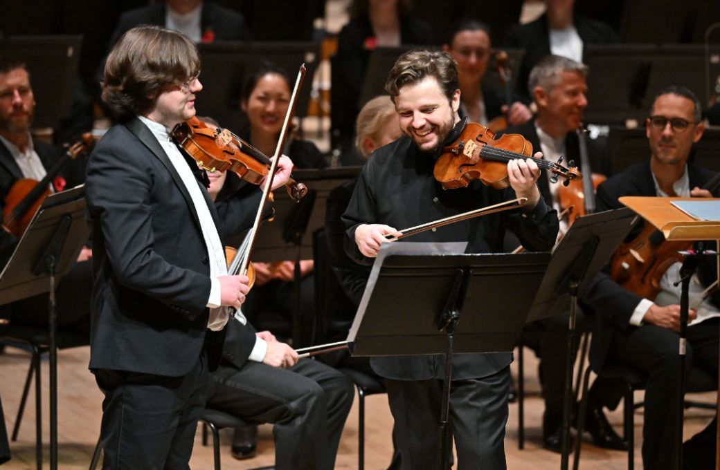 Benjamin Gilmore and Andrej Power © LSO | Mark Allan