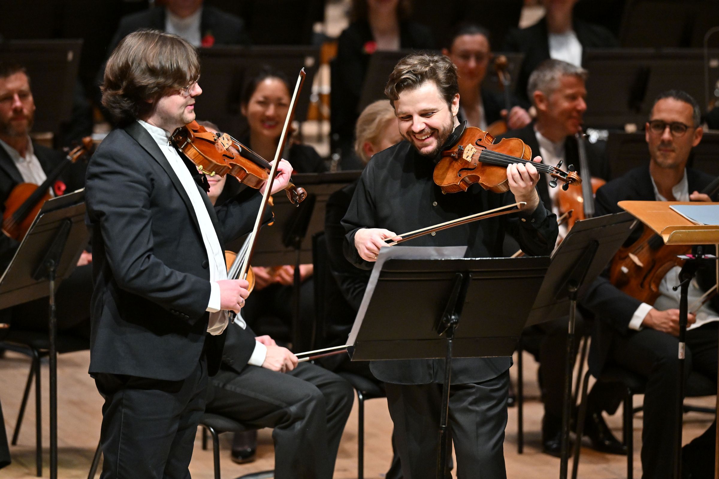 Benjamin Gilmore and Andrej Power © LSO | Mark Allan