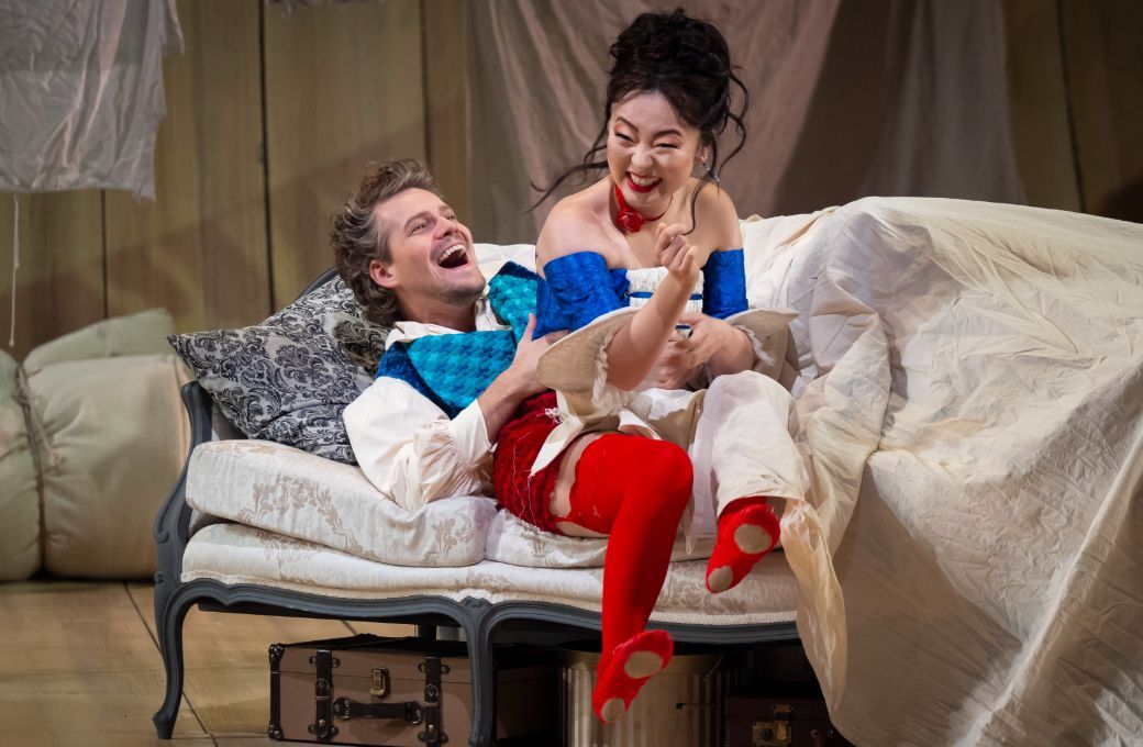 Peter Kellner (Fiagro) and Ying Fang (Susanna) © Liz Lauren