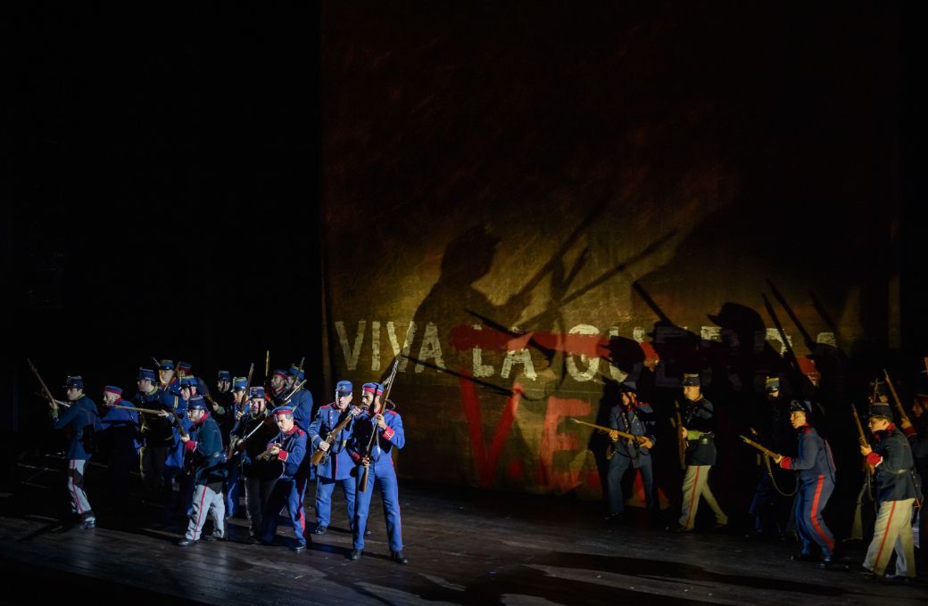 Escena de <i>La forza del destino</i> en el Liceu &copy; A. Bofill | Gran Teatre del Liceu
