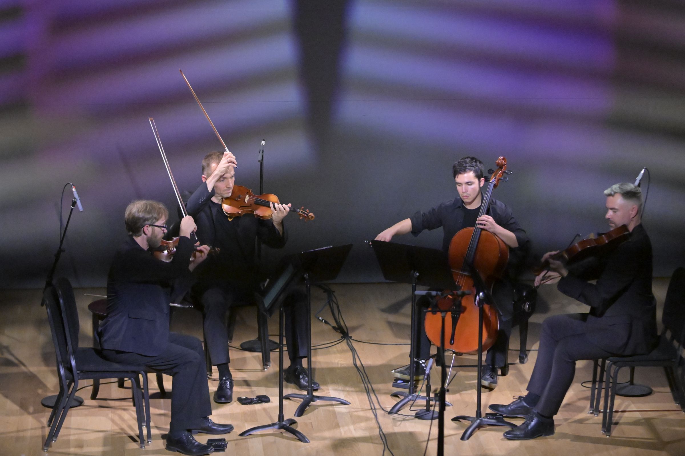 The JACK Quartet &copy; Joseph Sinnott