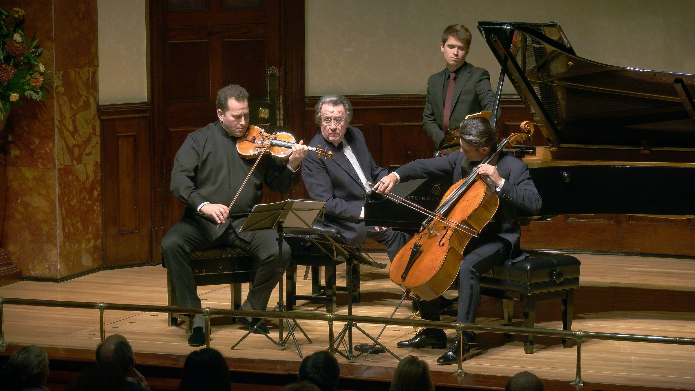 Nikolaj Szeps-Znaider, Rudolf Buchbinder and Gautier Capuçon &copy; The Wigmore Hall Trust