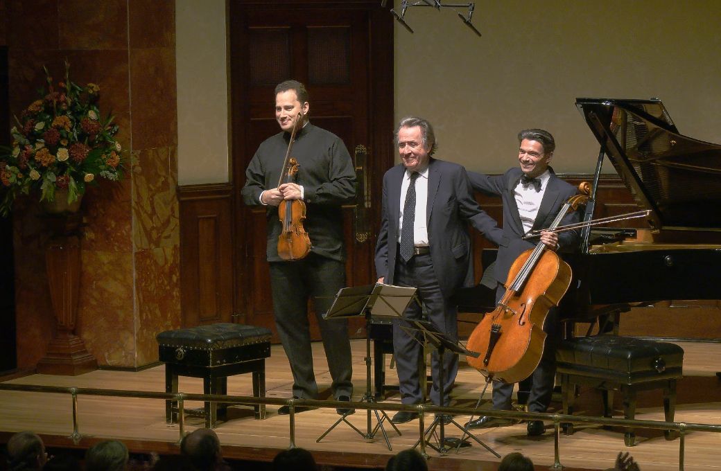 Nikolaj Szeps-Znaider, Rudolf Buchbinder and Gautier Capu&ccedil;on &copy; The Wigmore Hall Trust