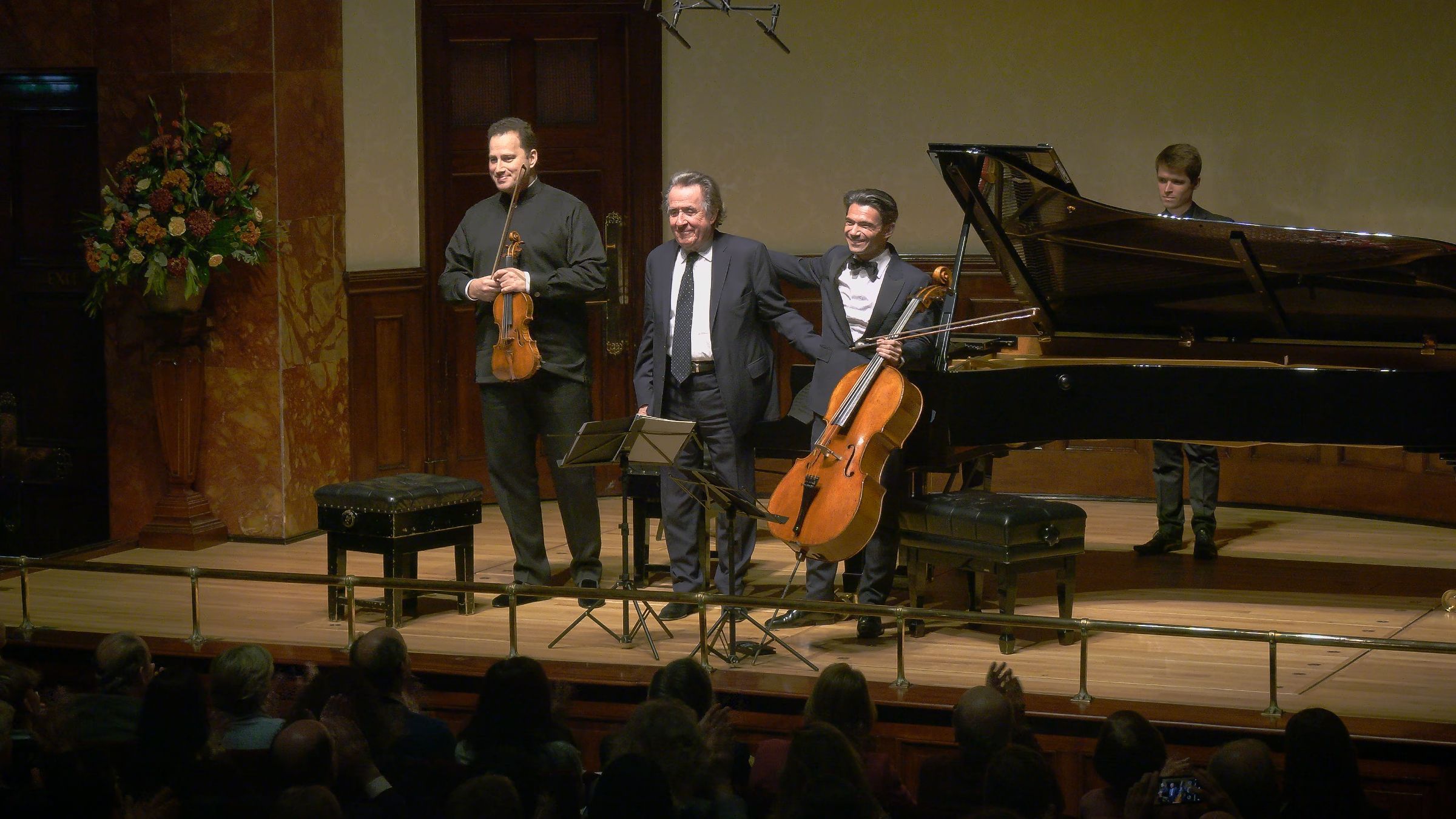 Nikolaj Szeps-Znaider, Rudolf Buchbinder and Gautier Capuçon &copy; The Wigmore Hall Trust