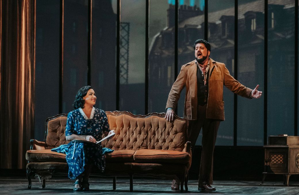 <i>La Bohème</i> au Grimaldi Forum © Opéra de Monte-Carlo / Marco Borrelli