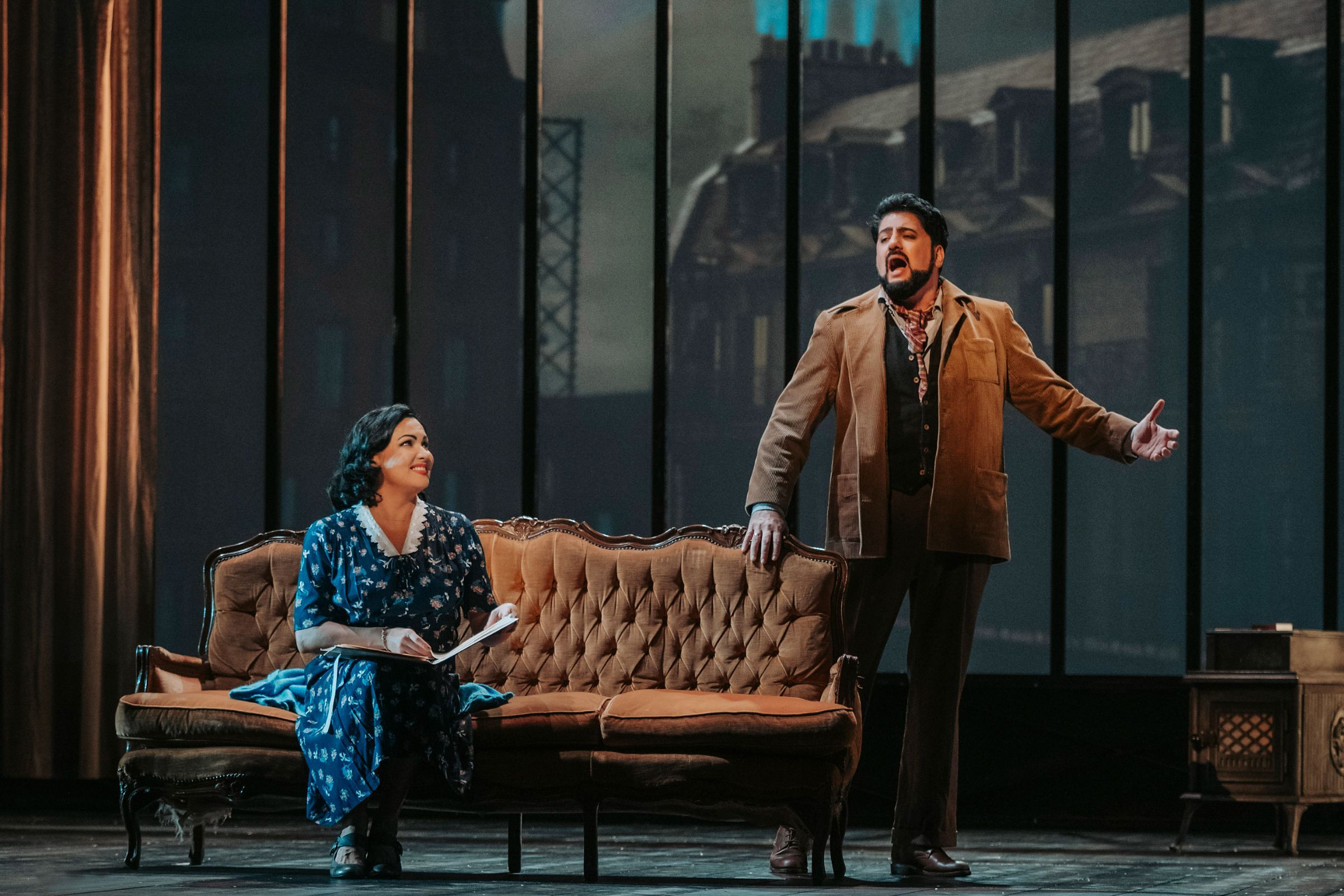 <i>La Bohème</i> au Grimaldi Forum &copy; Opéra de Monte-Carlo / Marco Borrelli
