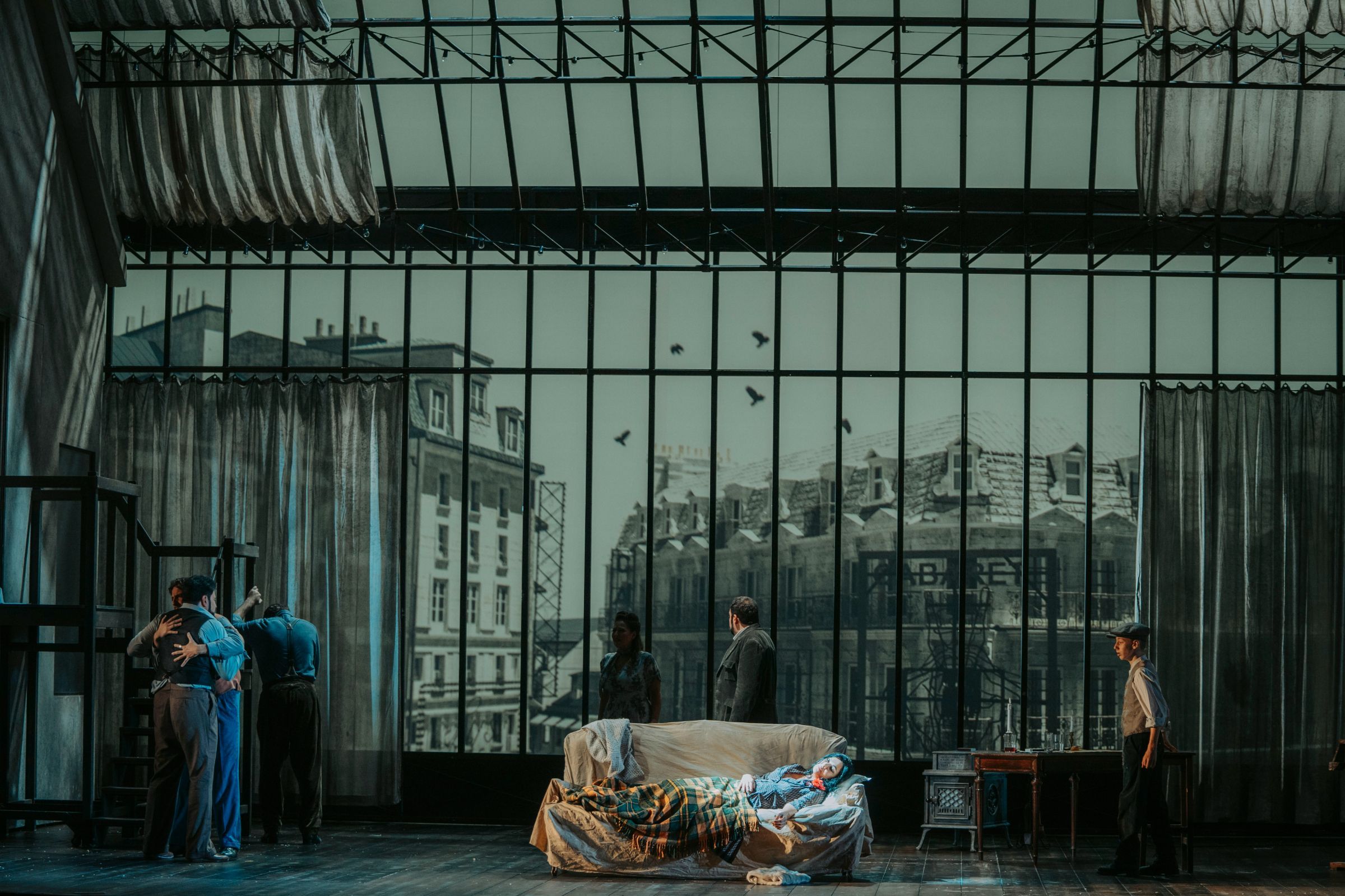 <i>La Bohème</i> au Grimaldi Forum &copy; Opéra de Monte-Carlo / Marco Borrelli