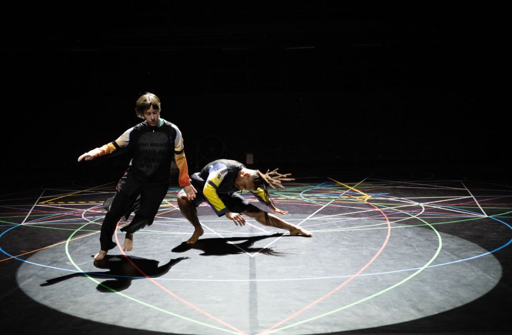 Rosas in Anne Teresa De Keersmaeker's <i>Exit Above</i> © Anne Van Aerschot