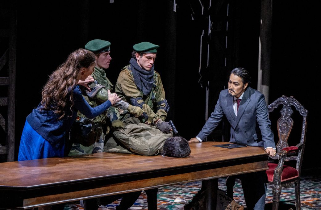 Zuzana Marková (Zoraida), Cecilia Molinari (Abenamet) and Konu Kim (Almuzir) © Gianfranco Rota
