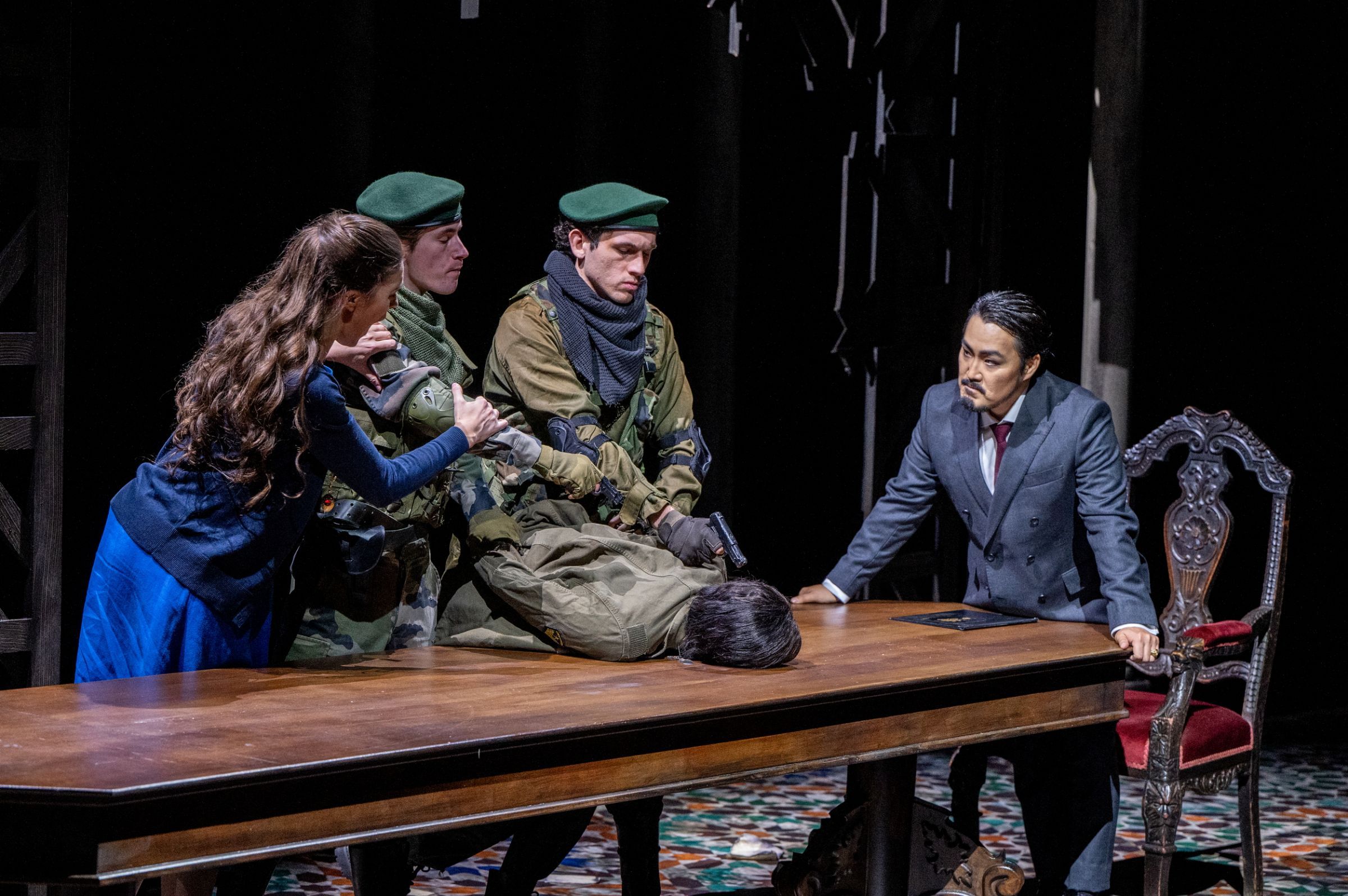 Zuzana Marková (Zoraida), Cecilia Molinari (Abenamet) and Konu Kim (Almuzir) © Gianfranco Rota