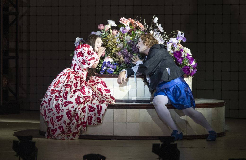 Soraya Mafi (Gilda), Raffaele Abete (The Duke of Mantua) © Richard Hubert Smith