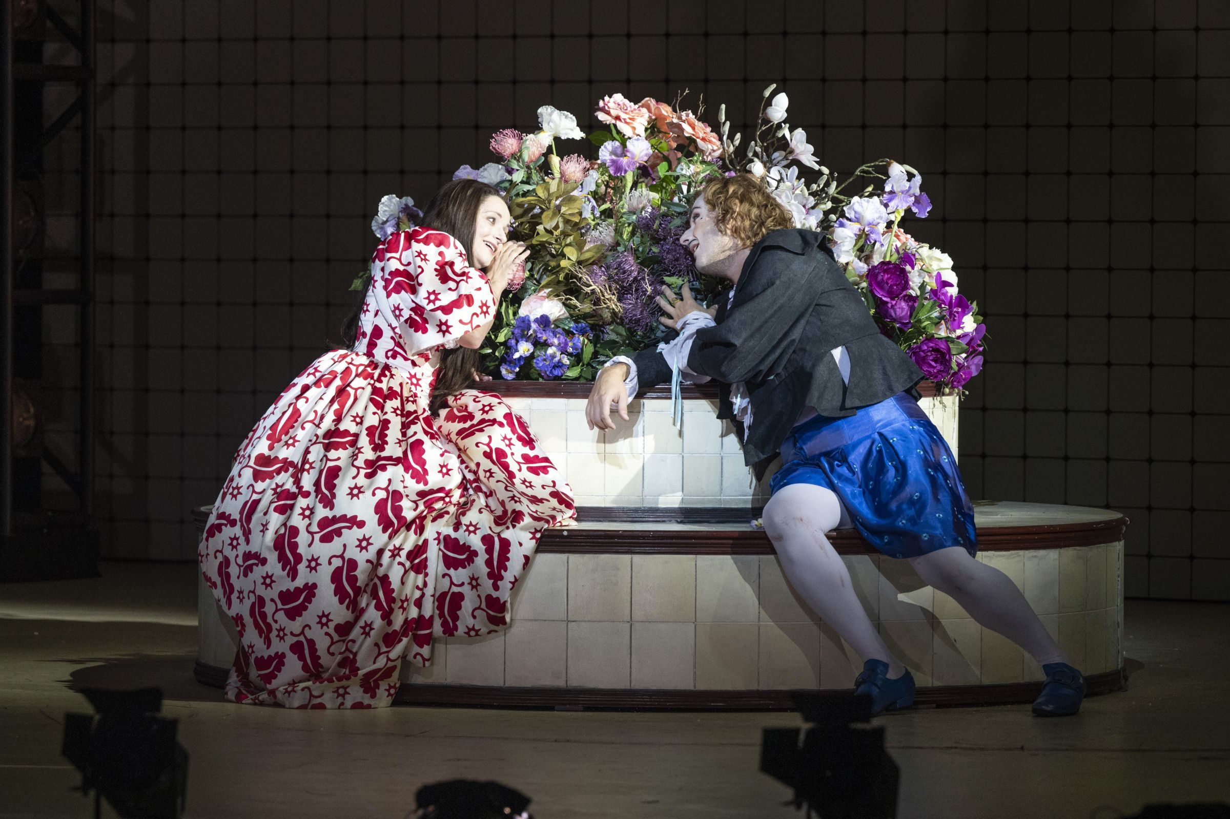 Soraya Mafi (Gilda), Raffaele Abete (The Duke of Mantua) © Richard Hubert Smith
