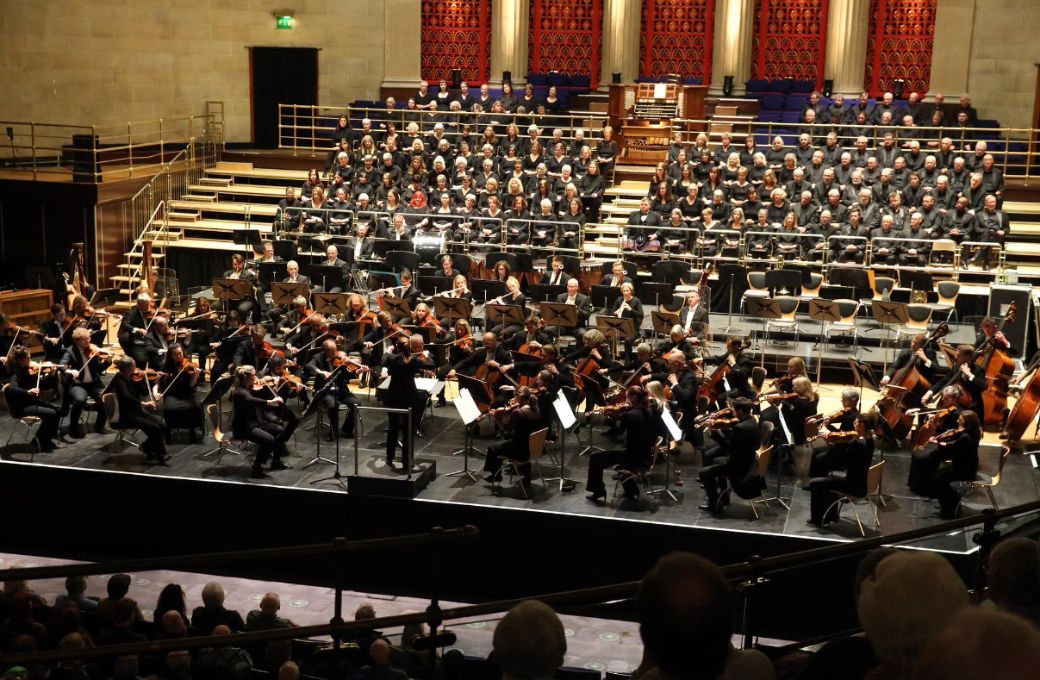 The Halle and the Sheffield Philharmonic Chorus &copy; Glenn Ashley