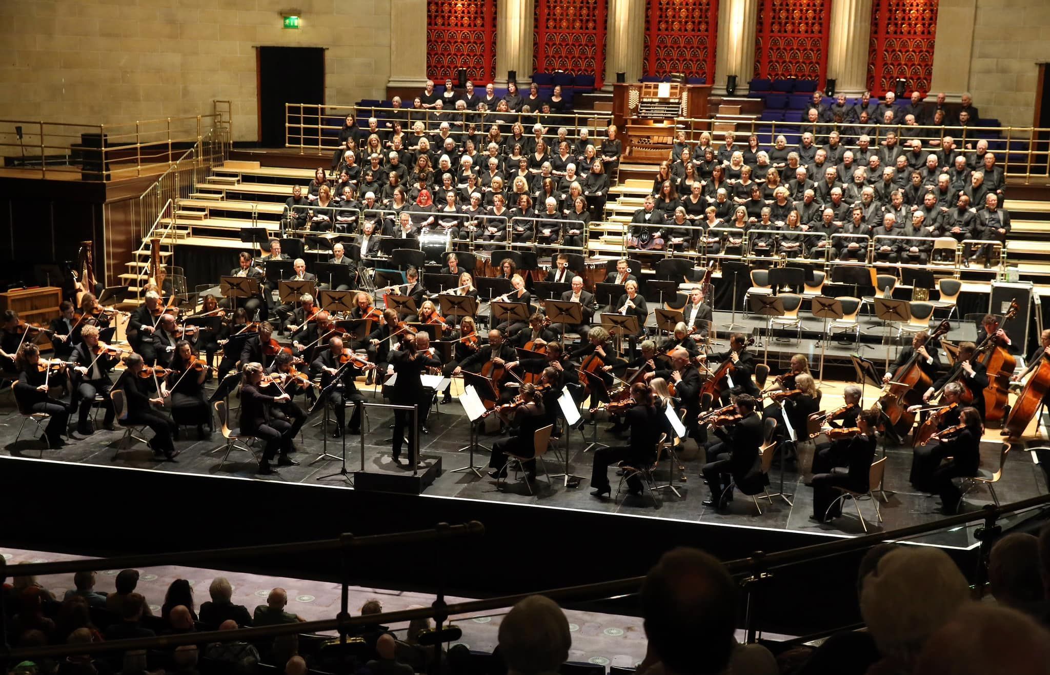 The Halle and the Sheffield Philharmonic Chorus &copy; Glenn Ashley
