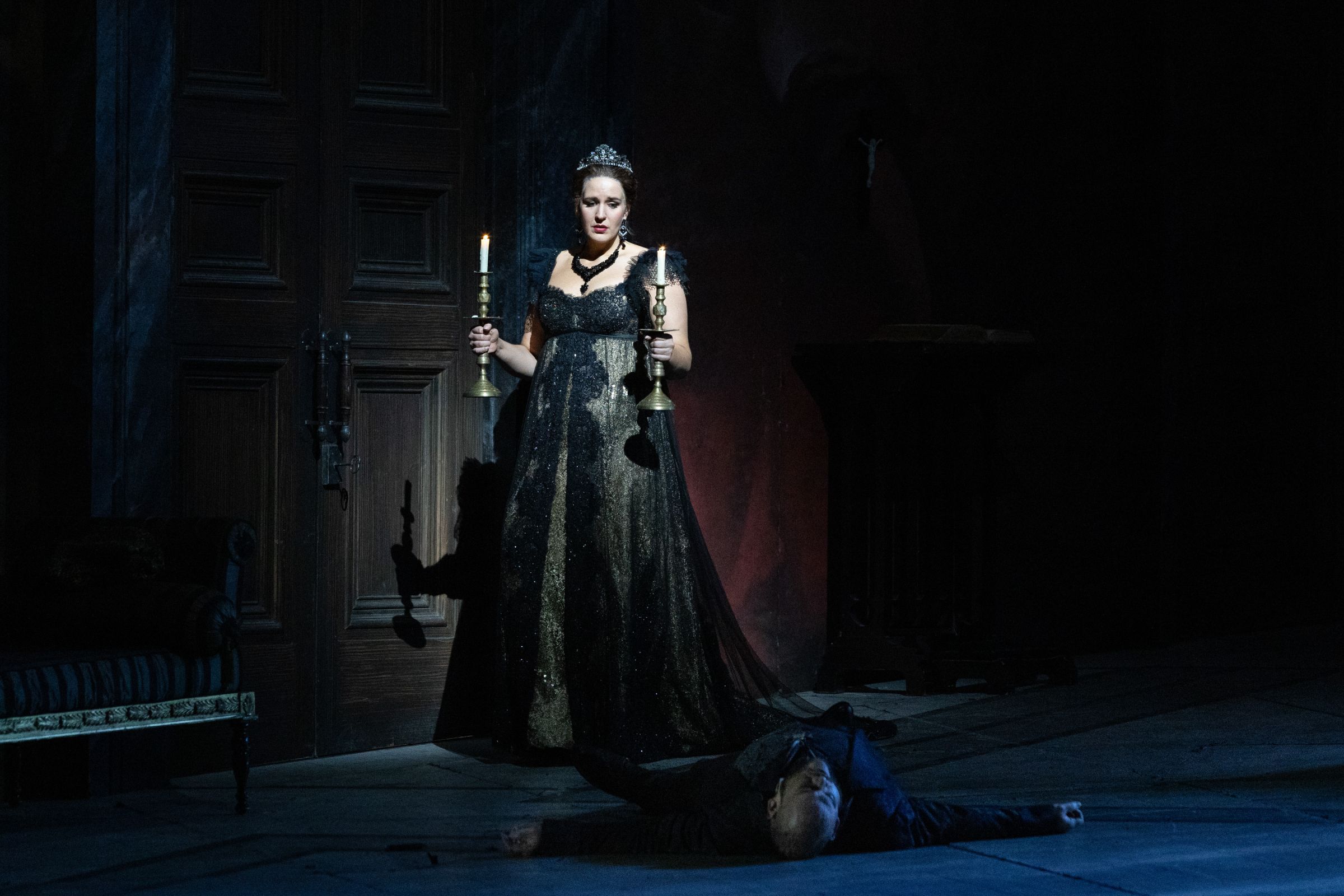 Lise Davidsen (Tosca) &copy; Met Opera | Marty Sohl