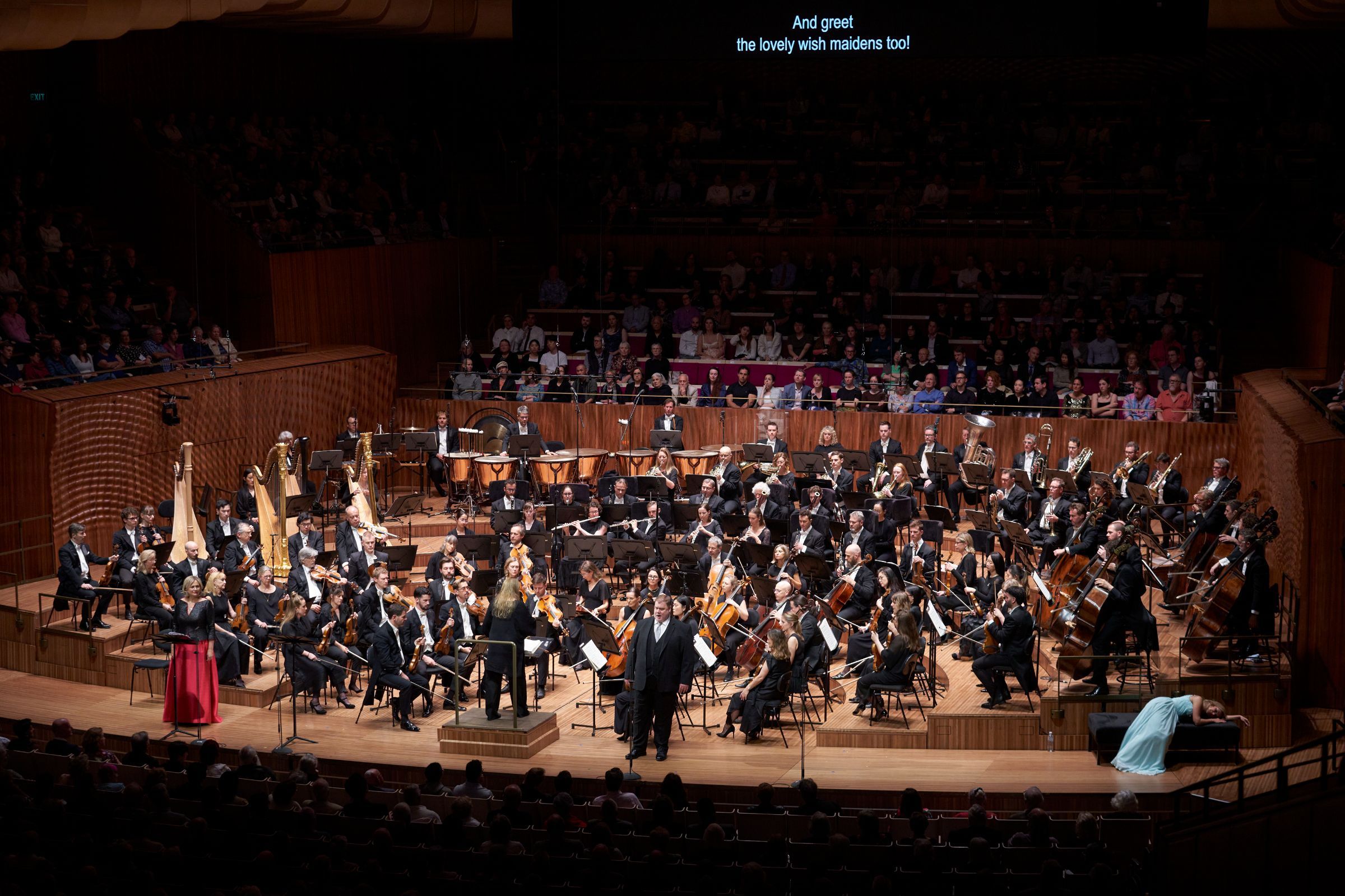 Stuart Skelton (Siegmund) and the Sydney Symphony Orchestra &copy; Sydney Symphony Orchestra | Jay Patel