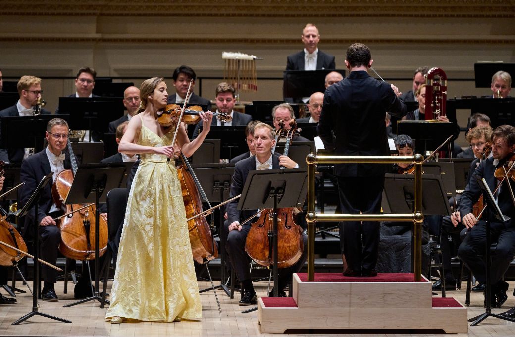Vilde Frang and the Berliner Philharmoniker © Rob Davidson Media