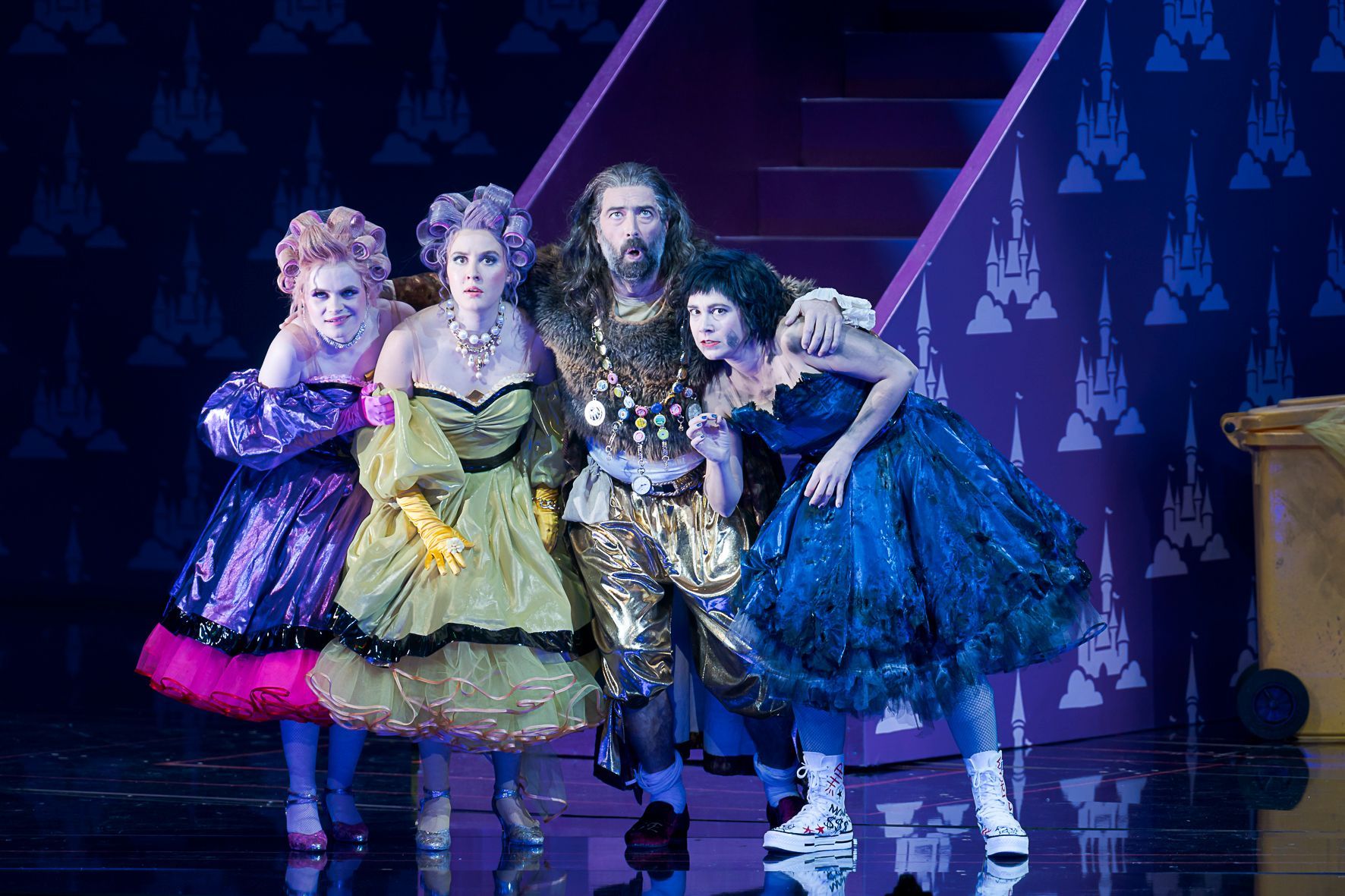 Ekaterina Solunya, Sofia Vinnik, Wilfried Zelinka und Anna Brull &copy; Werner Kmetitsch | Oper Graz