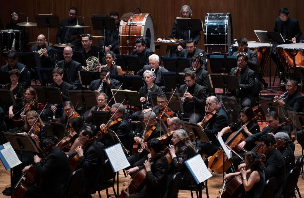 Integrantes de la OFCM © Orquesta Filarmónica de la Ciudad de México