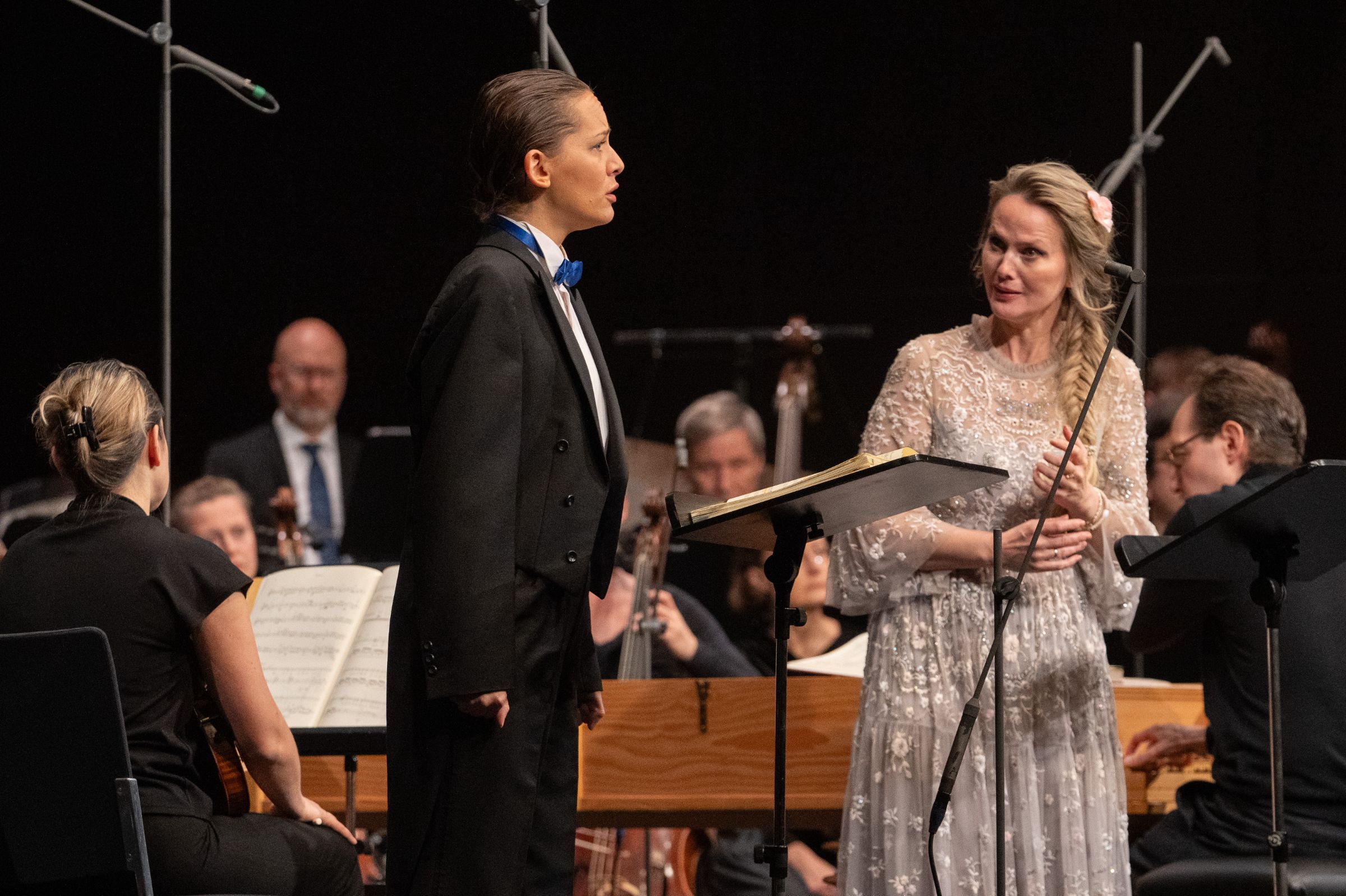 Anna Lucia Richter (Idamante) und Mari Eriksmoen (Ilia) &copy; Thomas Kost