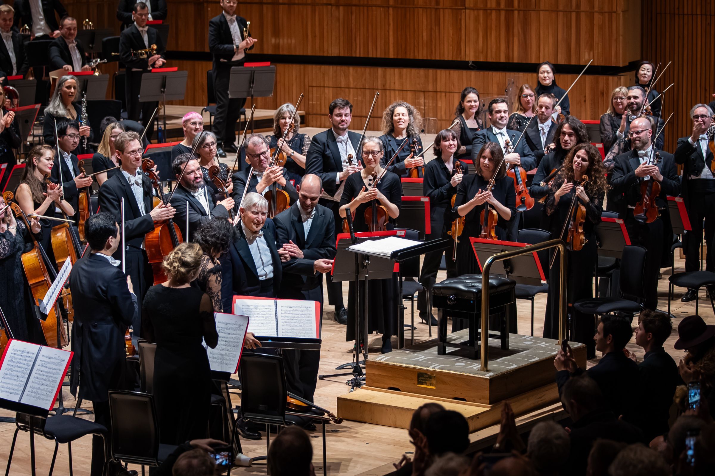 Herbert Blomstedt and the Philharmonia © Philharmonia Orchestra | Marc Gascoigne