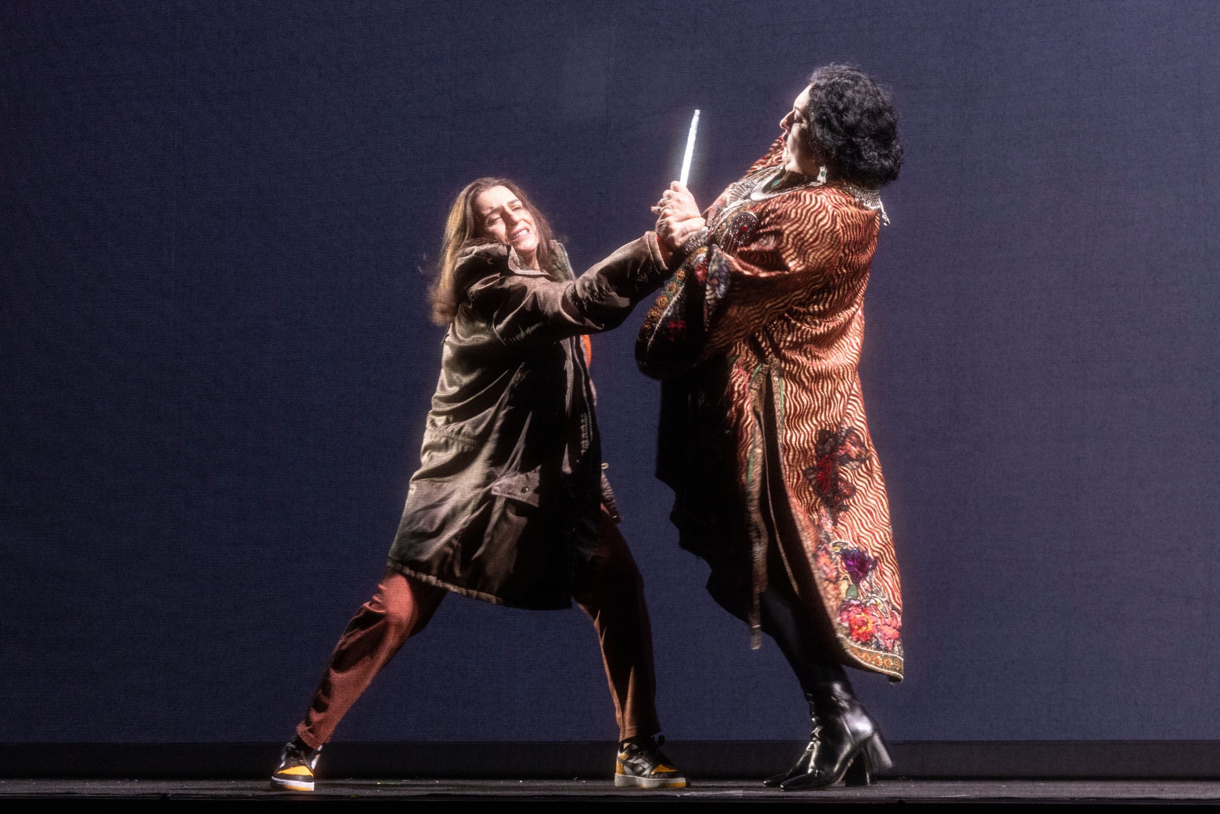 Asmik Grigorian (Rusalka) and Anita Rachvelishvili (Ježibaba) &copy; Luciano Romano