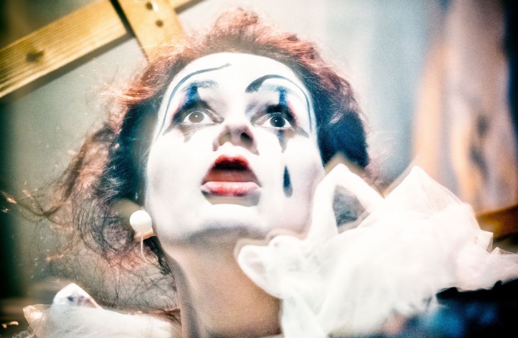 Patricia Kopatchinskaja en Pierrot lunaire © Marco Borggreve