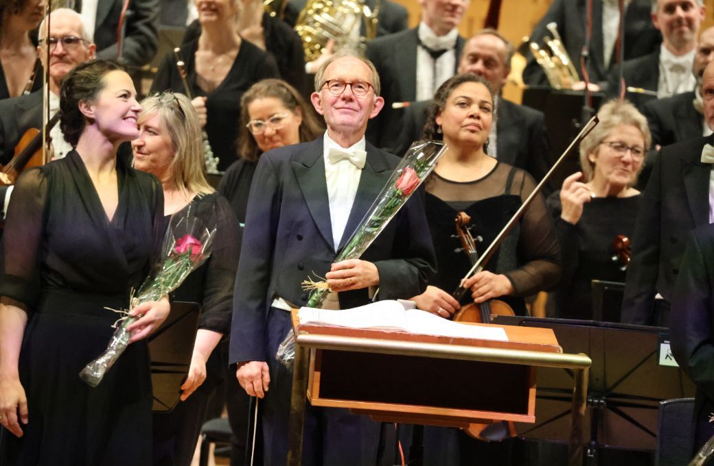 Máire Flavin, Gerhard Markson and the National Symphony Orchestra © Caoimhe O'Carroll