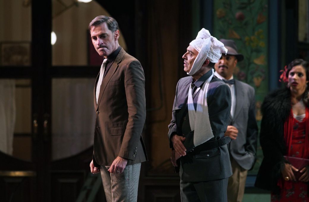 Gerardo L&oacute;pez (Ricardo) y &Aacute;ngel Ruiz (Espasa) &copy; Elena del Real | Teatro de la Zarzuela