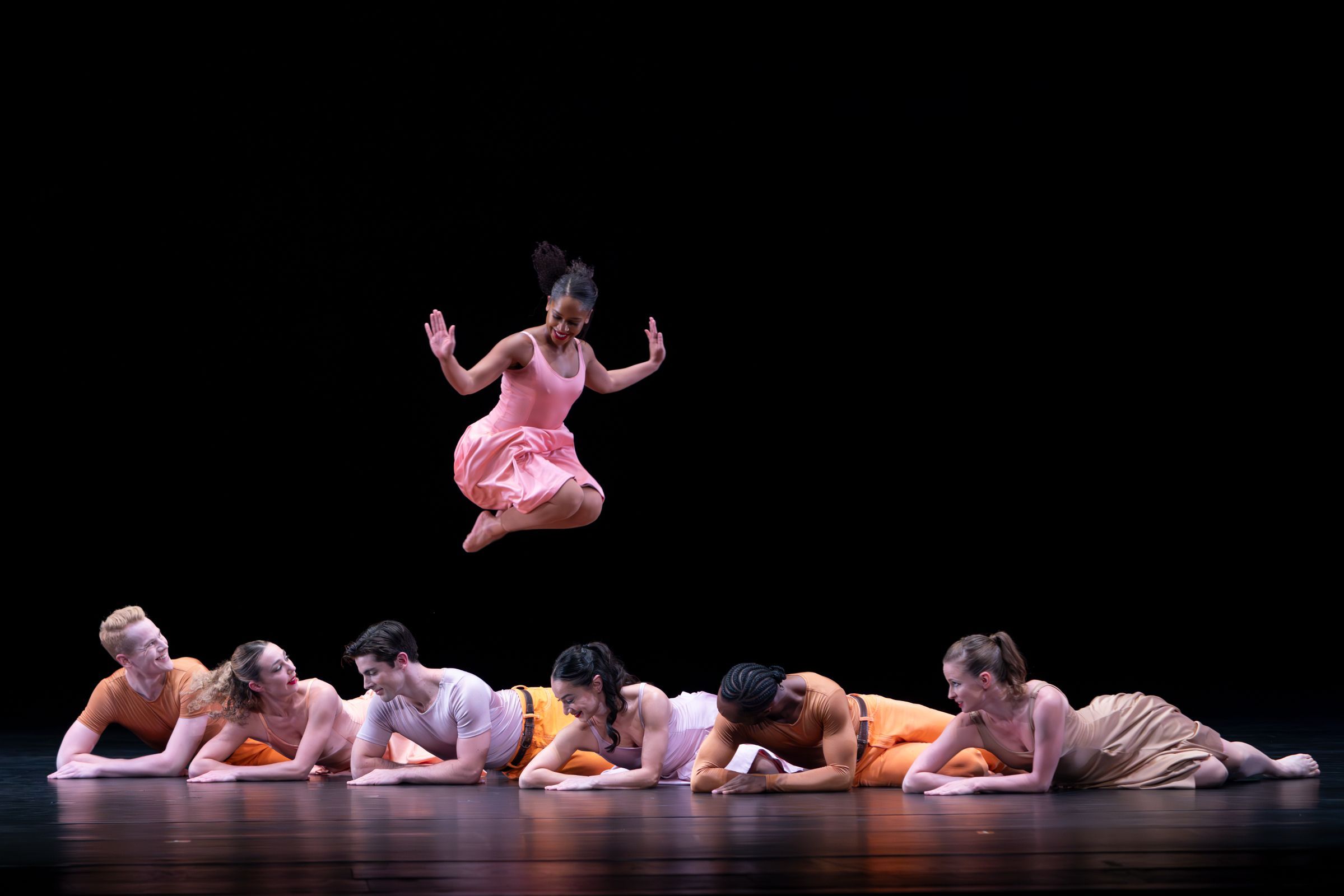 Jada Pearman with Paul Taylor Dance Company in Taylor's <i>Esplanade</i> © Whitney Browne