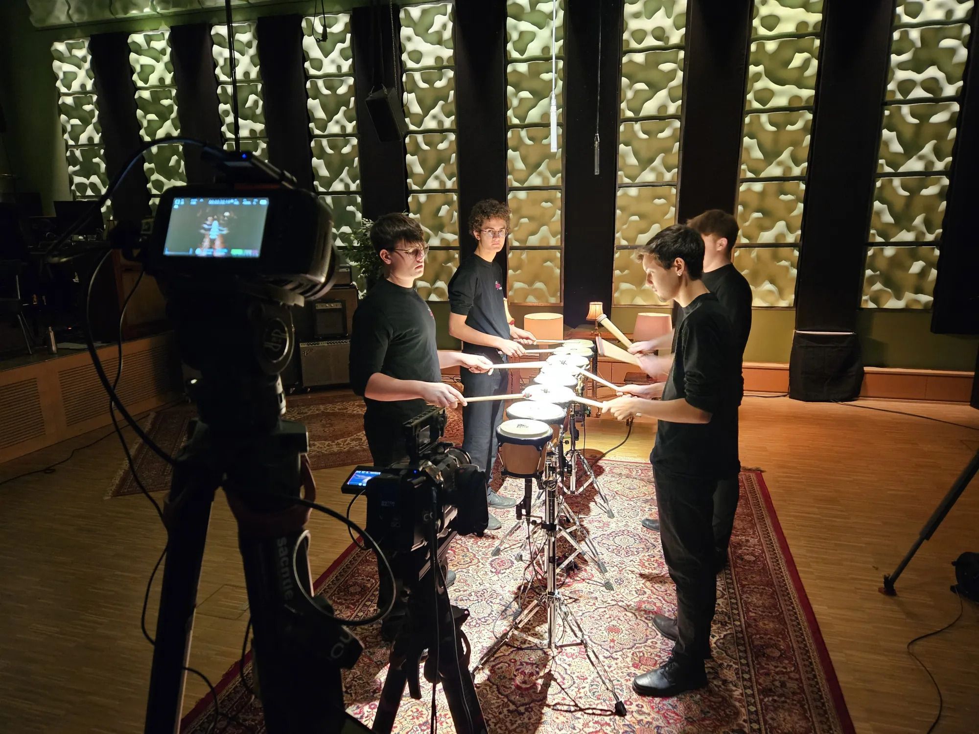 Drumming in the Living Room &copy; EMCY