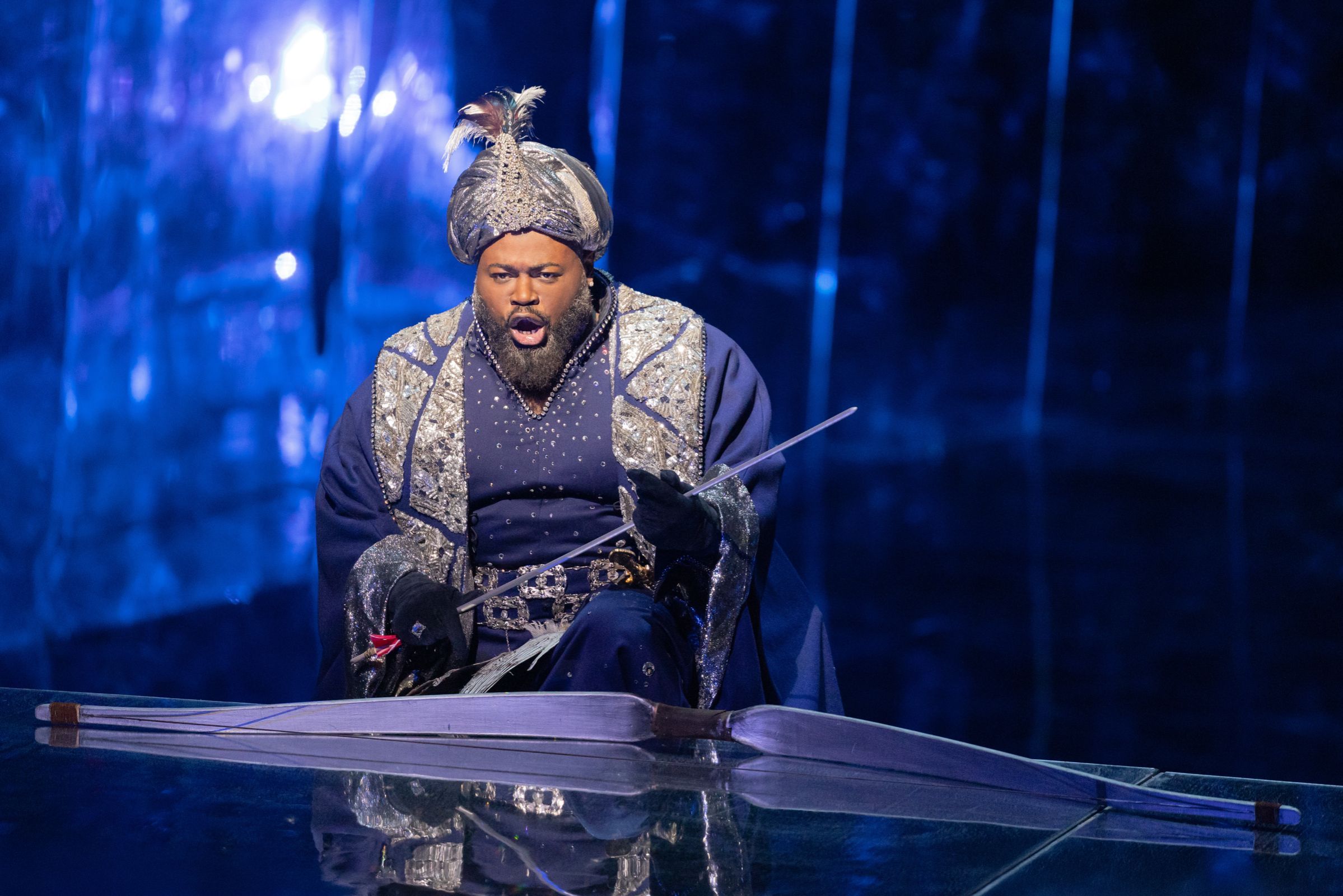 Russell Thomas (The Emperor) © Evan Zimmerman | Met Opera