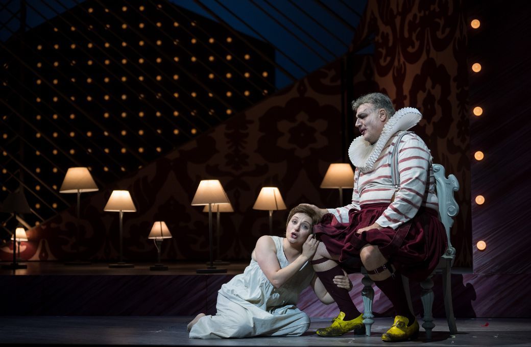 Soraya Mafi (Gilda) and Michael Chioldi (Rigoletto) &copy; Patrick Redmond