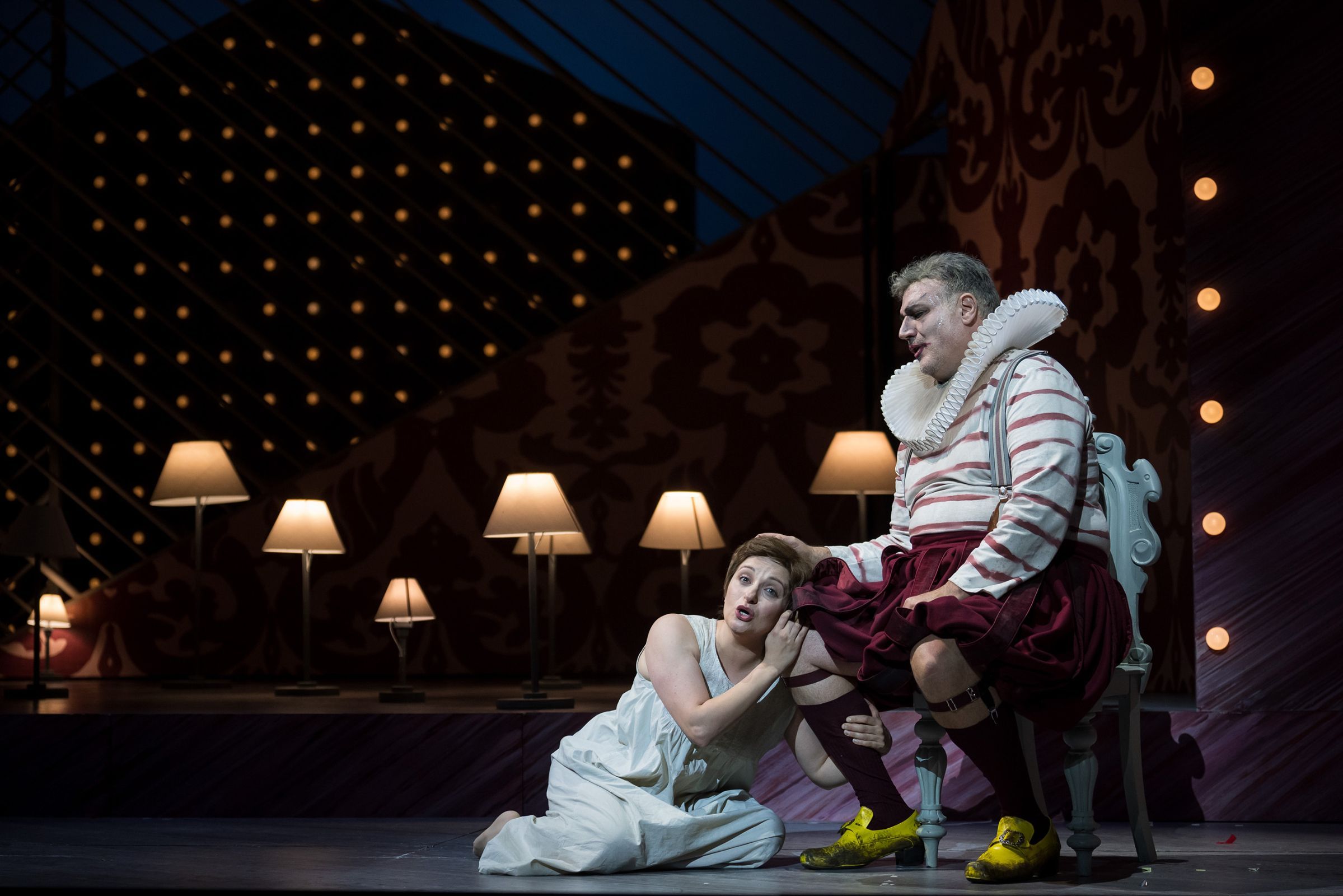 Soraya Mafi (Gilda) and Michael Chioldi (Rigoletto) © Patrick Redmond