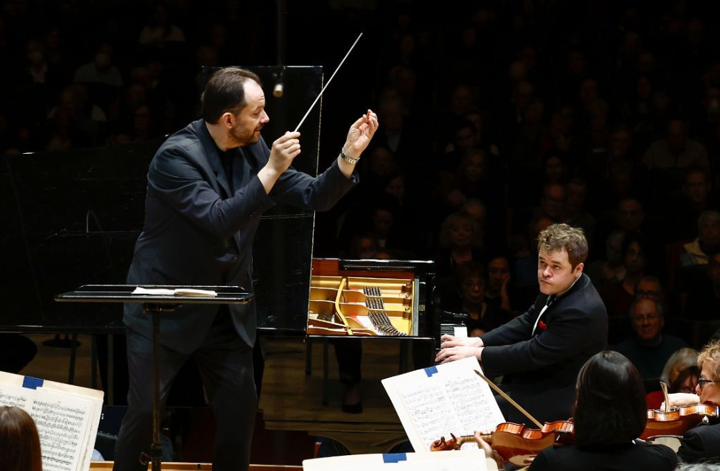 Andris Nelsons and Benjamin Grosvenor © Winslow Townson