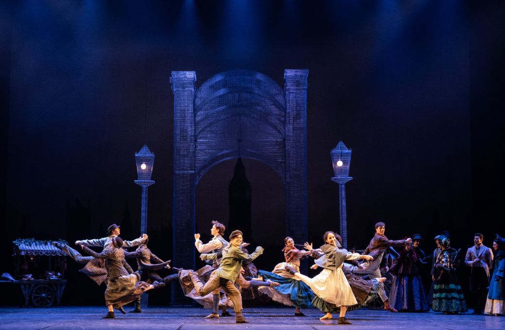 Finnish National Ballet in David Bintley's <i>A Christmas Carol</i> &copy; Roosa Oksaharju