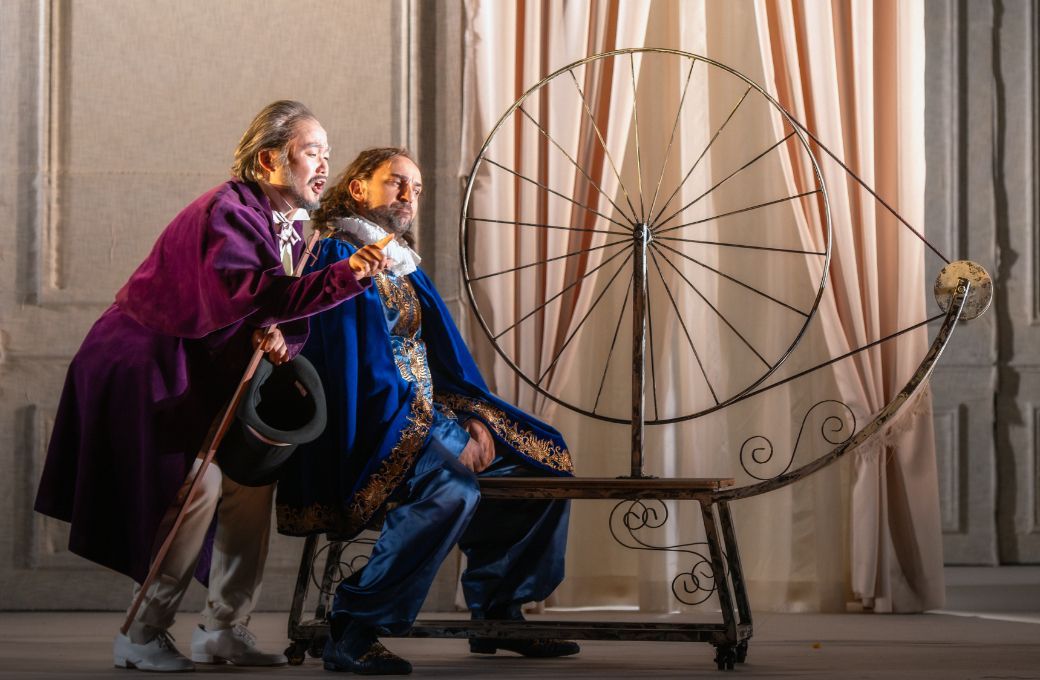 Shin Yeo (Don Magnifico) und Nicola Ziccardi (Dandini) &copy; Jan-Pieter Fuhr