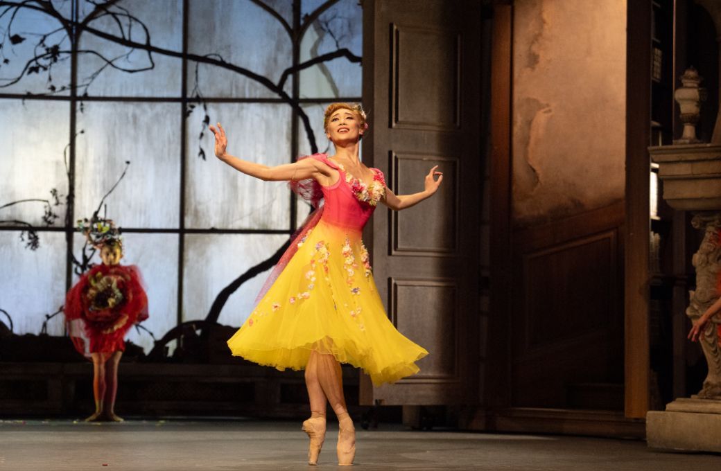 Mariko Sasaki as the Fairy Summer in Ashton's <i>Cinderella</i> &copy; Andrej Uspenski