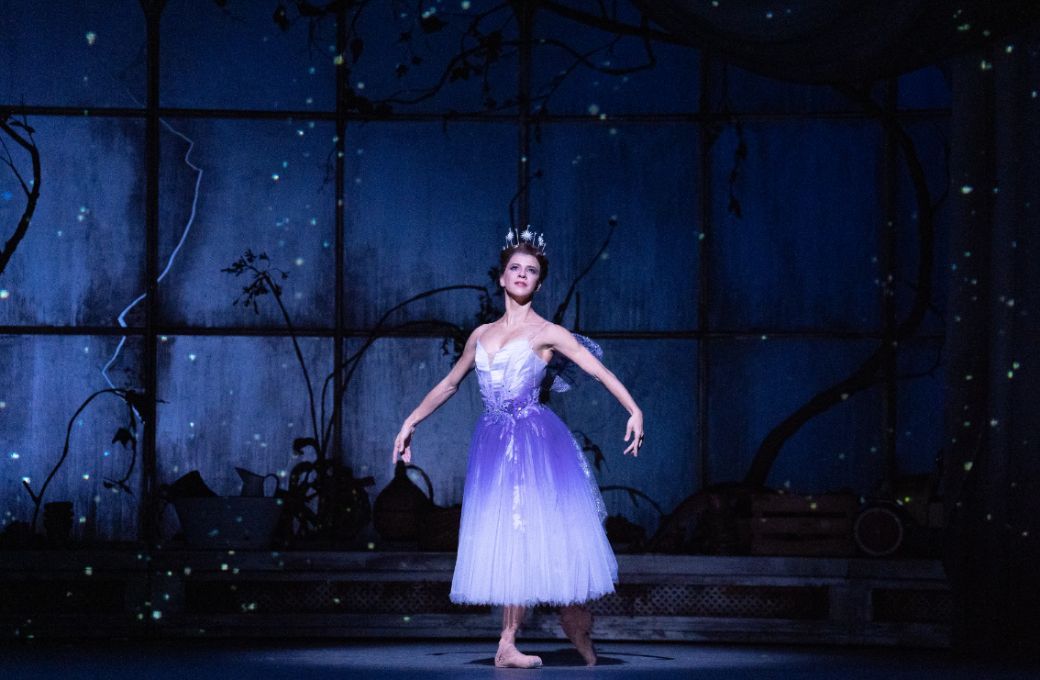 Mayara Magri as the Fairy Godmother in Ashton's <i>Cinderella</i> &copy; Andrej Uspenski