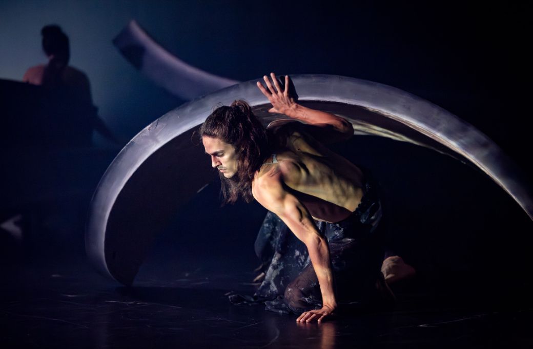 Kiarn Doyle in Kallum Goolagong’s <i>Metamorphosis</i> © Daniel Boud