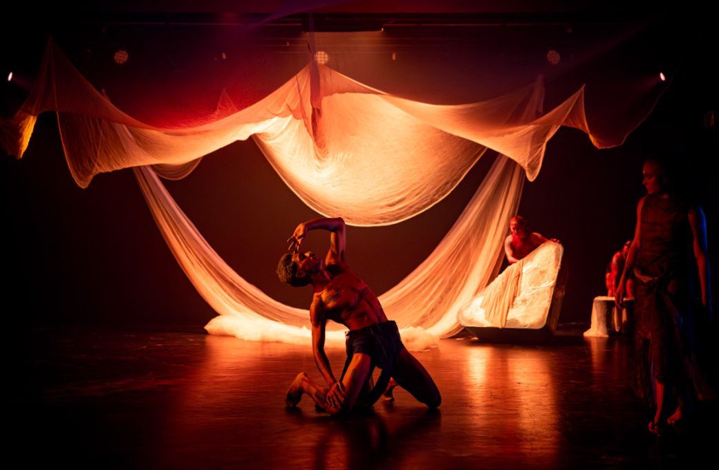 Bangarra Dance Theatre in <i>Yawuru Buru</i> © Daniel Boud