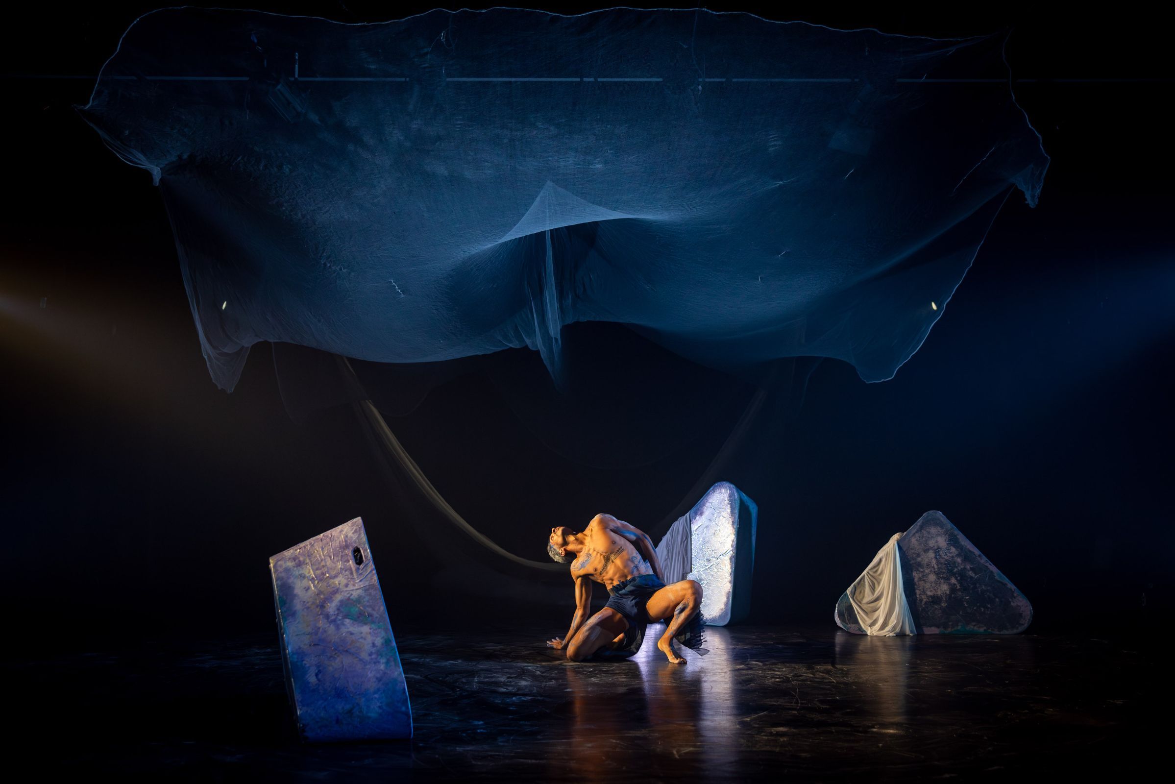 Daniel Mateo in <i>Yawuru Buru</i> © Daniel Boud