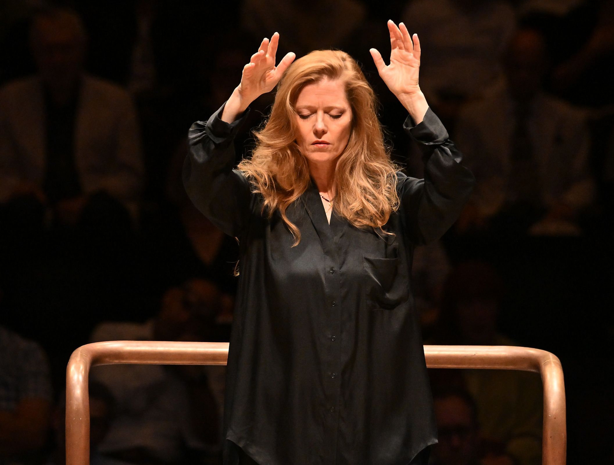 Barbara Hannigan conducts the London Symphony Orchestra © LSO | Mark Allan