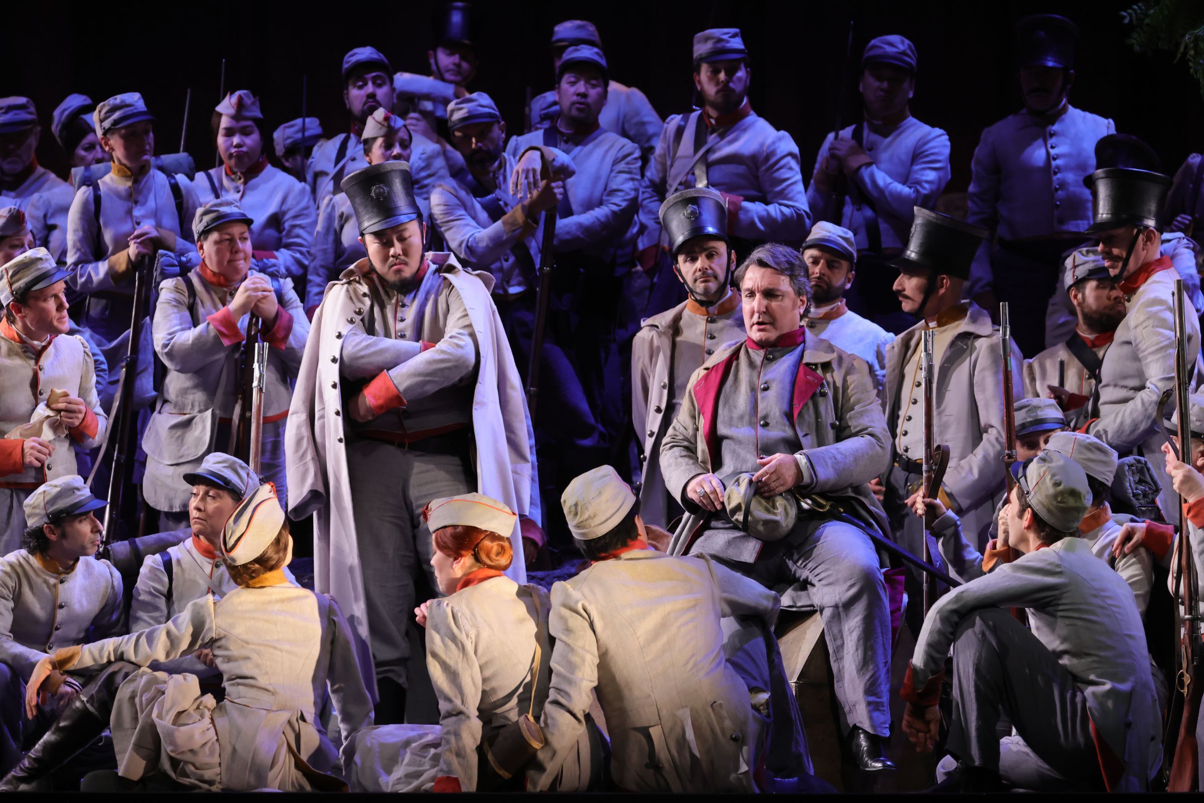 Huanhong Li (Alcade), Ludovic Tézier (Don Carlo) &copy; Teatro alla Scala | Brescia e Amisano
