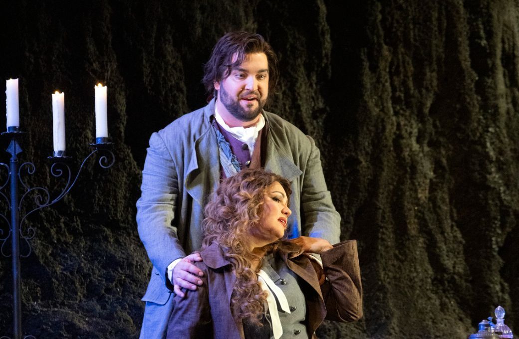 Brian Jagde (Don Alvaro), Anna Netrebko (Leonora) &copy; Teatro alla Scala | Brescia e Amisano