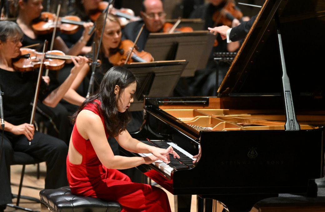 Yeol Eum Son and the BBC Symphony Orchestra &copy; BBC | Mark Allan
