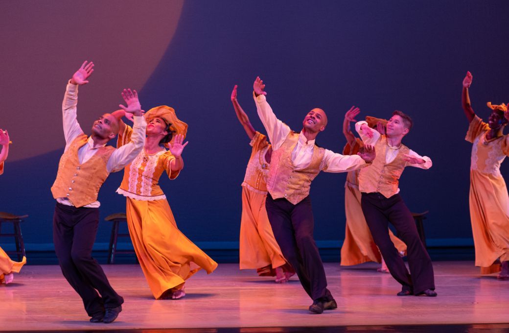 Alvin Ailey American Dance Theater in Ailey's <i>Revelations</i> &copy; Danica Paulos