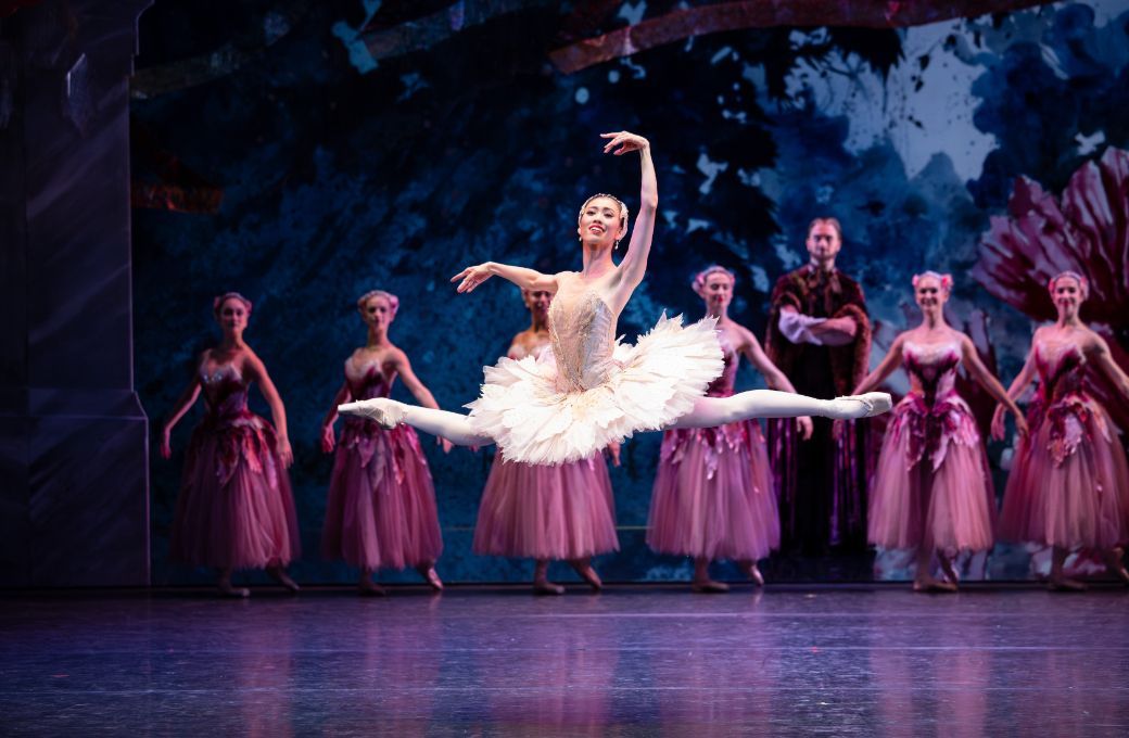 Ako Kondo as the Rose Fairy in Sir Peter Wright's <i>The Nutcracker</i> © Daniel Boud
